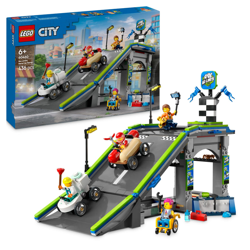 Legor City: No Limits: Race Car Ramp Track (60460)