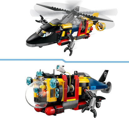 Lego City: Helicopter, Fire Truck & Submarine Remix (60462)