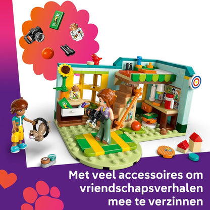 LEGO Friends Autumn’s Room Set, Creative Role-Play Toy for 6 Plus Year Old Girls, Fun Playset with 2 Characters, Nature, Animals and Dolls' House Accessories 42646