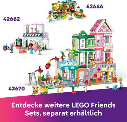 LEGO Friends Paisley's Room Set, kreatives Lernspielzeug für Mädchen ab 6 Jahren, mit 2 Heartlake City Charakteren, einer Hasenfigur, Instrumenten und Puppenhauszubehör 42647