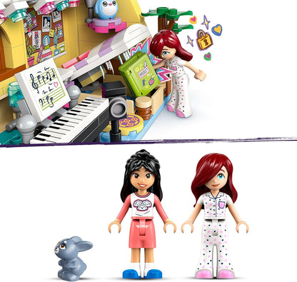 LEGO Friends Paisley's Room Set, kreatives Lernspielzeug für Mädchen ab 6 Jahren, mit 2 Heartlake City Charakteren, einer Hasenfigur, Instrumenten und Puppenhauszubehör 42647