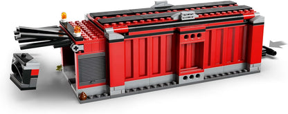 LEGO City Desguace con Coches, Depósito de Chatarra con Compactadora y Grúa de Juguete, 2 Vehículos Clásicos y 4 Minifiguras, Regalo para Niños y Niñas de 7 Años o Más 60472
