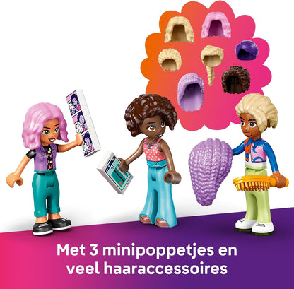 LEGO Friends Kapsalon en accessoirewinkel Speelgoedwinkel Bouwpakket voor Kinderen, Creatief Speelgoed voor 7 jaar en Ouder, Cadeau voor Meisjes met 3 Poppetjes voor Rollenspellen 42662