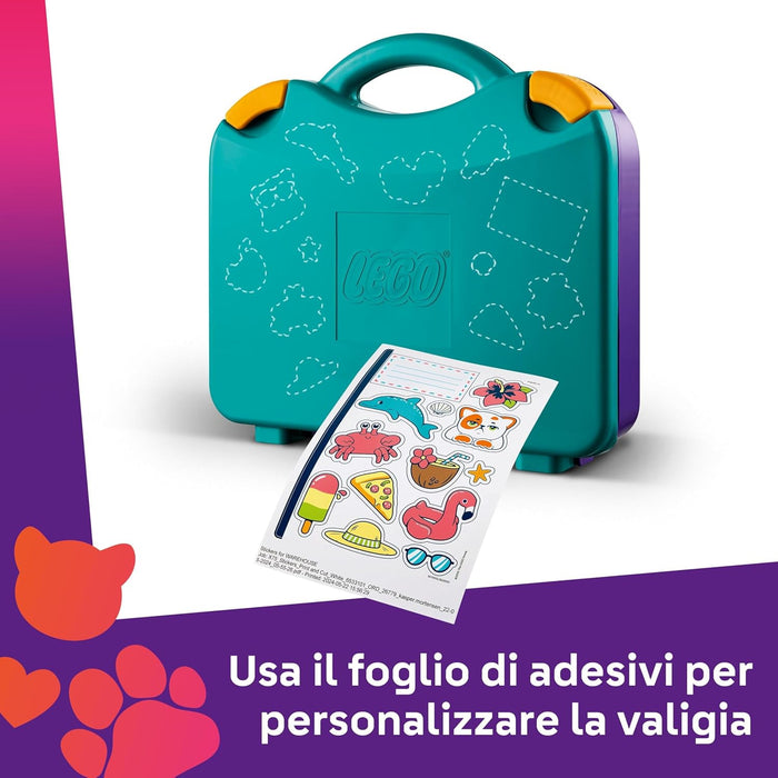 Legor Friends: Creative Beach And Travel Suitcase (42672)