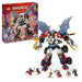 LEGO NINJAGO 4in1 Zanes Ultra-Kombi-Mech - Spielzeug mit Auto Modell - Umbaubar in einen Jet oder Drachen Figur - Inkl. 6 Minifiguren - Bauspielzeug für Jungen und Mädchen ab 9 Jahren 71834