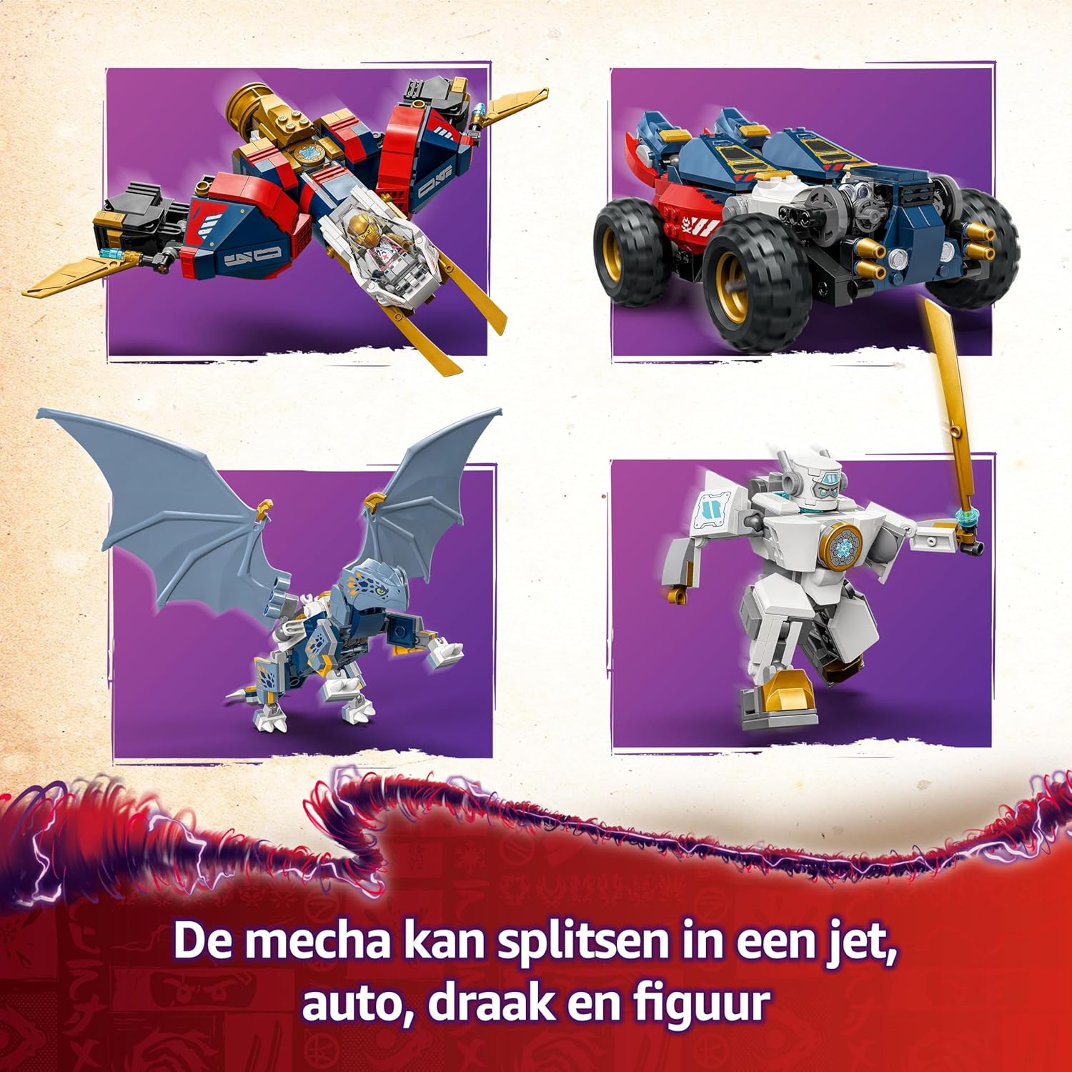 LEGO Ninjago 71834 Zane\`s Ultra-Combomecha
