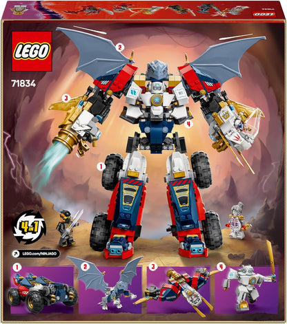 LEGO Ninjago 71834 Zane\`s Ultra-Combomecha