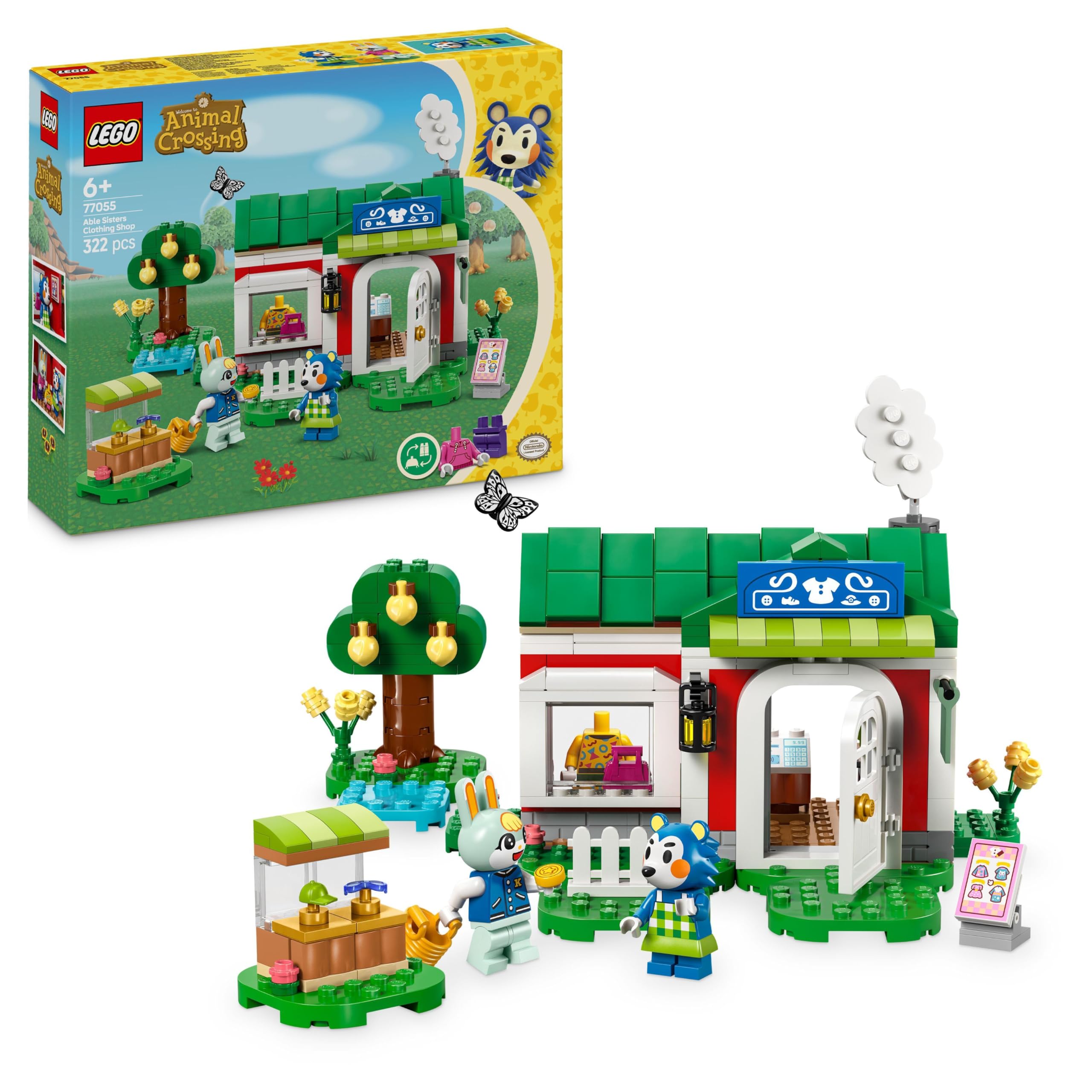 Lego Animal Crossing: Able Sisters Clothing Shop (77055)
