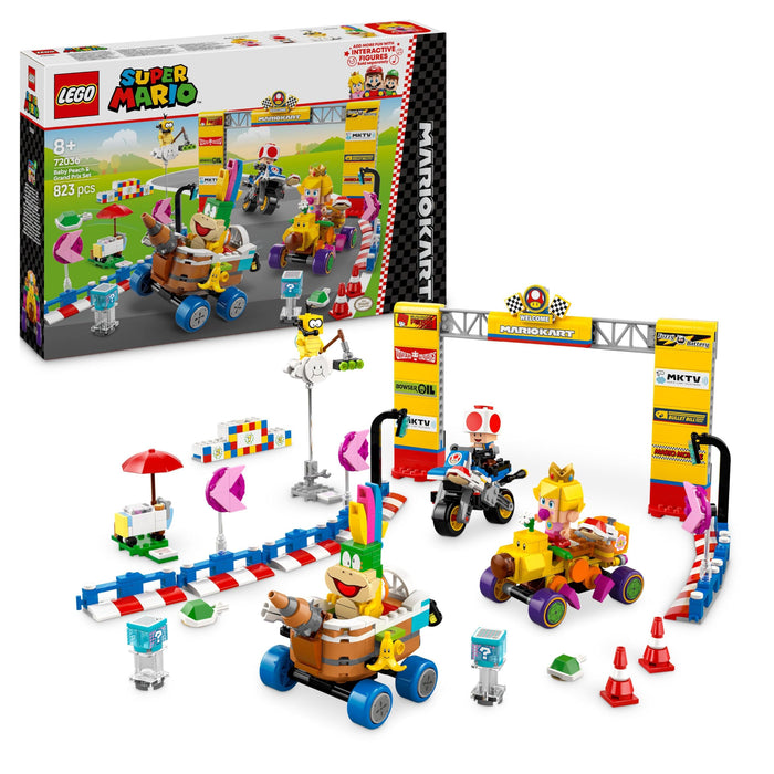 Legor Super MarioT: Mario KartT - Baby Peach & Grand Prix Set (72036)