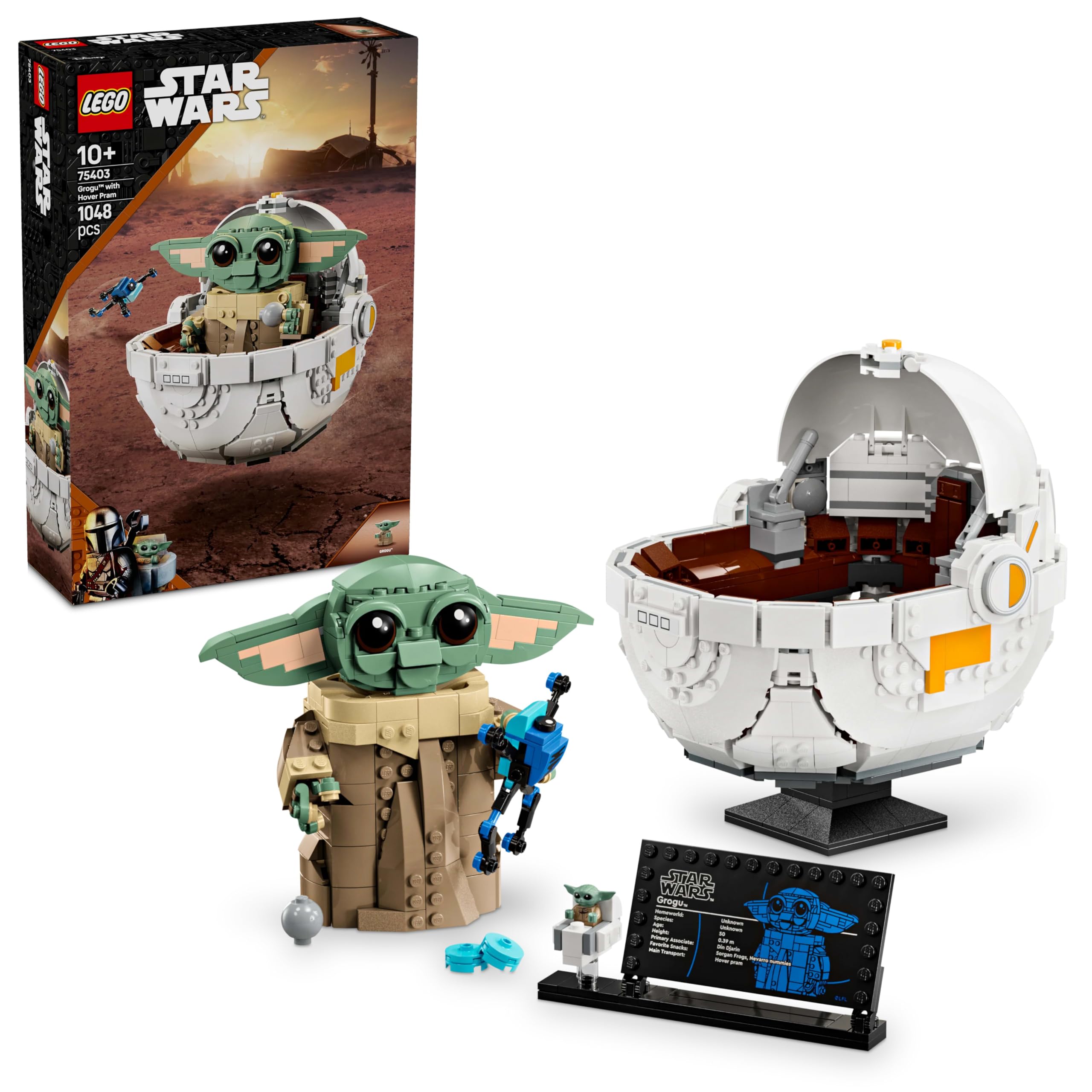 Lego Star Wars: Grogu With Hover Pram (75403)