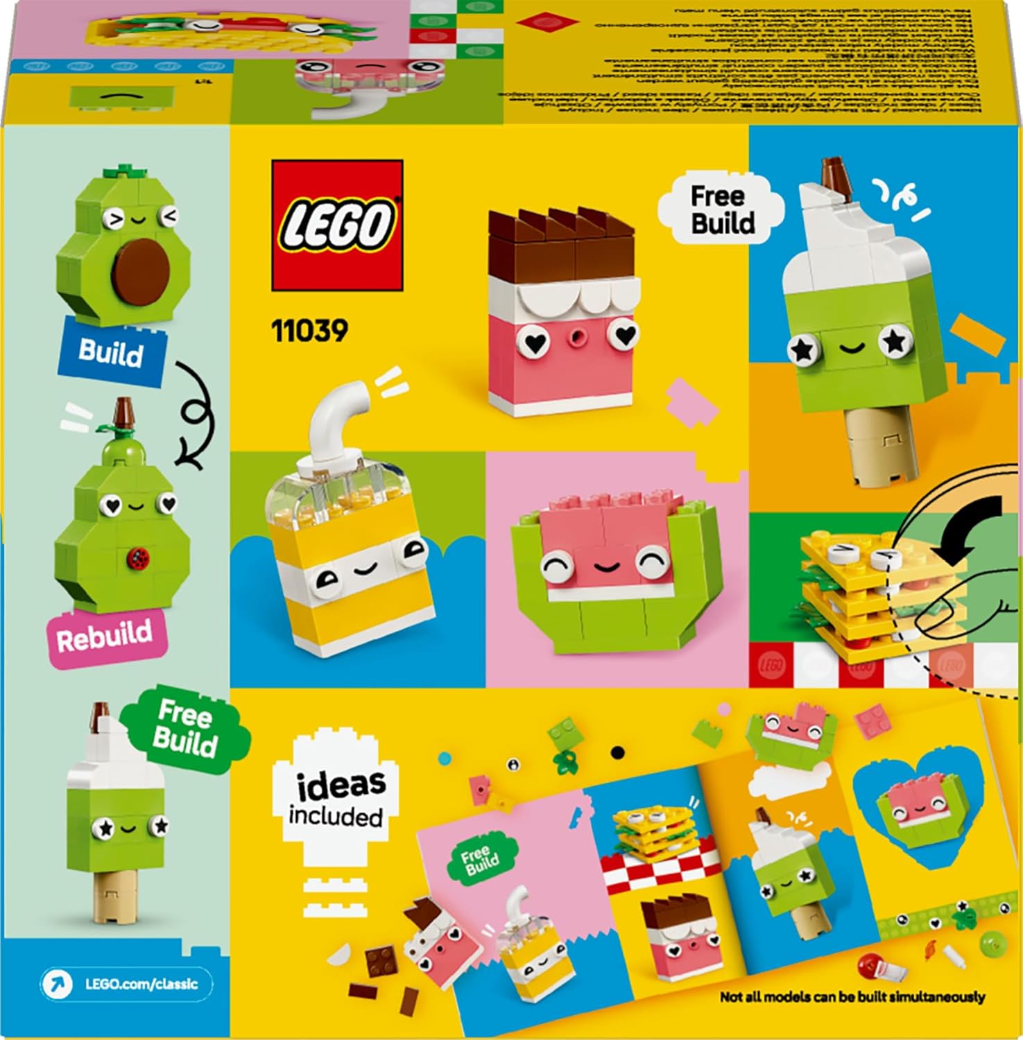 Lego: 11039 - Lego Classic - Alimenti Creativi