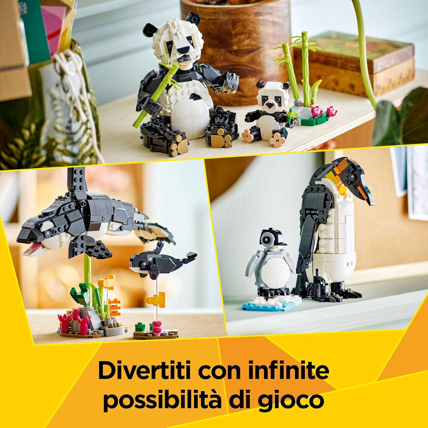 Lego 31165 Creator Wild Animals: Panda Family