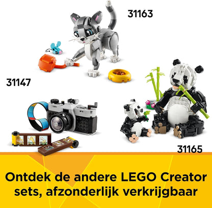 LEGO Creator 3in1 Typewriter with Flowers Toy - Transforms into a Keytar Model or a Flowerpot with a Pen & Notebook - Creative Birthday Gift for 8+ Year Old Girls & Boys - 31169
