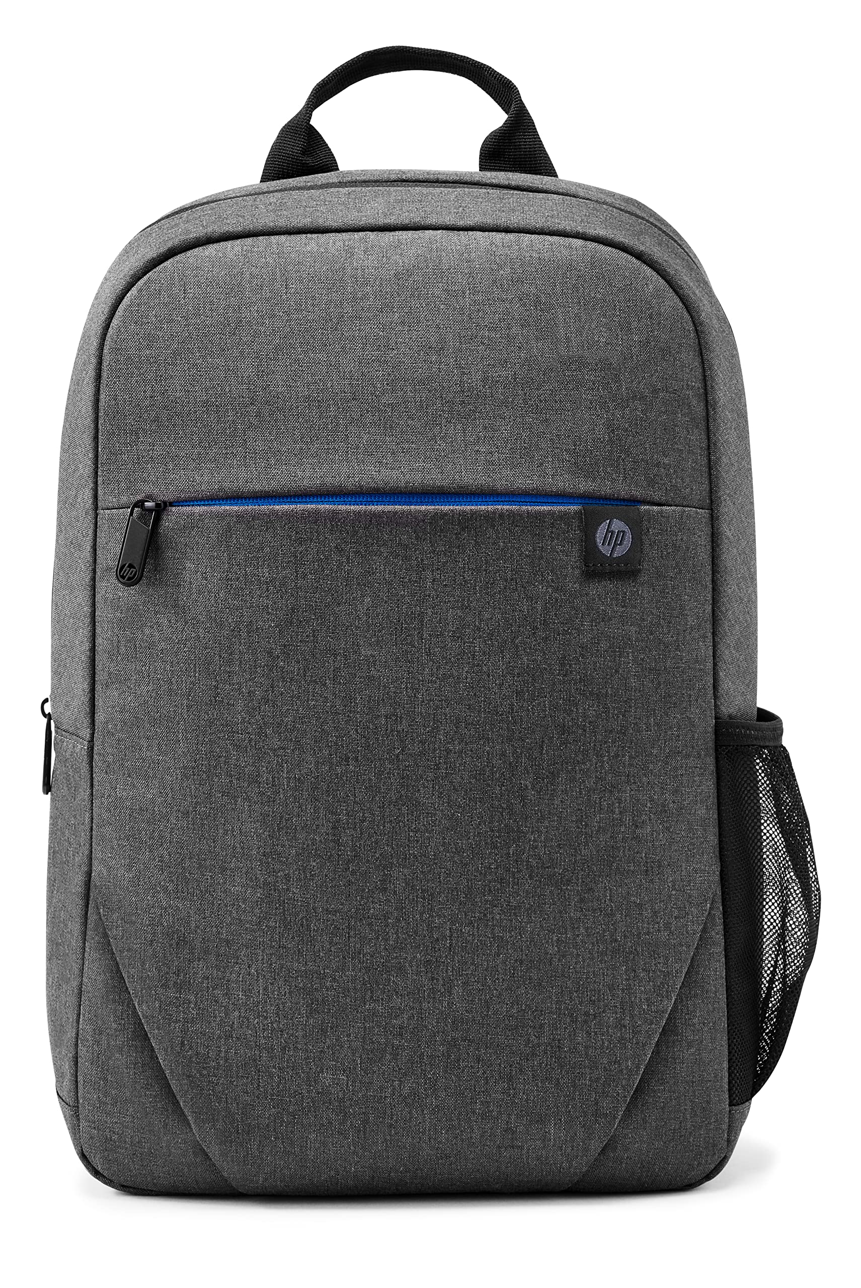HP Prelude, Zaino per Laptop fino da 15,6", con Cinghie Imbottite Antiscivolo e Cerniera Colorata, 1 Scomparto Principale e 6 Tasche Interne ed Esterne, Realizzato con Materiale Riciclato, Grigio