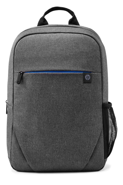 HP Prelude, Zaino per Laptop fino da 15,6", con Cinghie Imbottite Antiscivolo e Cerniera Colorata, 1 Scomparto Principale e 6 Tasche Interne ed Esterne, Realizzato con Materiale Riciclato, Grigio