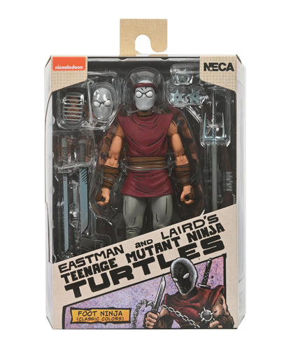 NECA - Teenage Mutant Ninja Turtles (Mirage Comics) - Foot Ninja 7" Scale Action Figure (Classic Colors