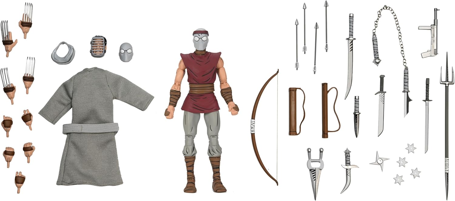 NECA - Teenage Mutant Ninja Turtles (Mirage Comics) - Foot Ninja 7" Scale Action Figure (Classic Colors