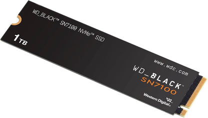 WD_BLACK SN7100 1TB NVMe SSD, M.2 2280, Read speeds up to 7250 MB/s, Write Speed up to 6,900 MB/s, Next Gen TLC 3D NAND, DASHBOARD, For Laptops, handheld gaming devices