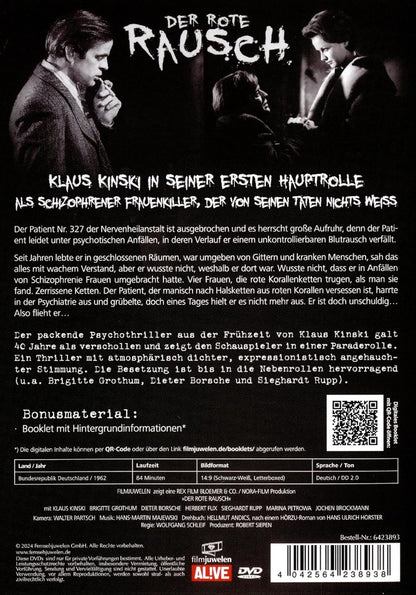 Edgar Wallace: Der rote Rausch - Das Geheimnis des roten Baumstammes (Neuauflage