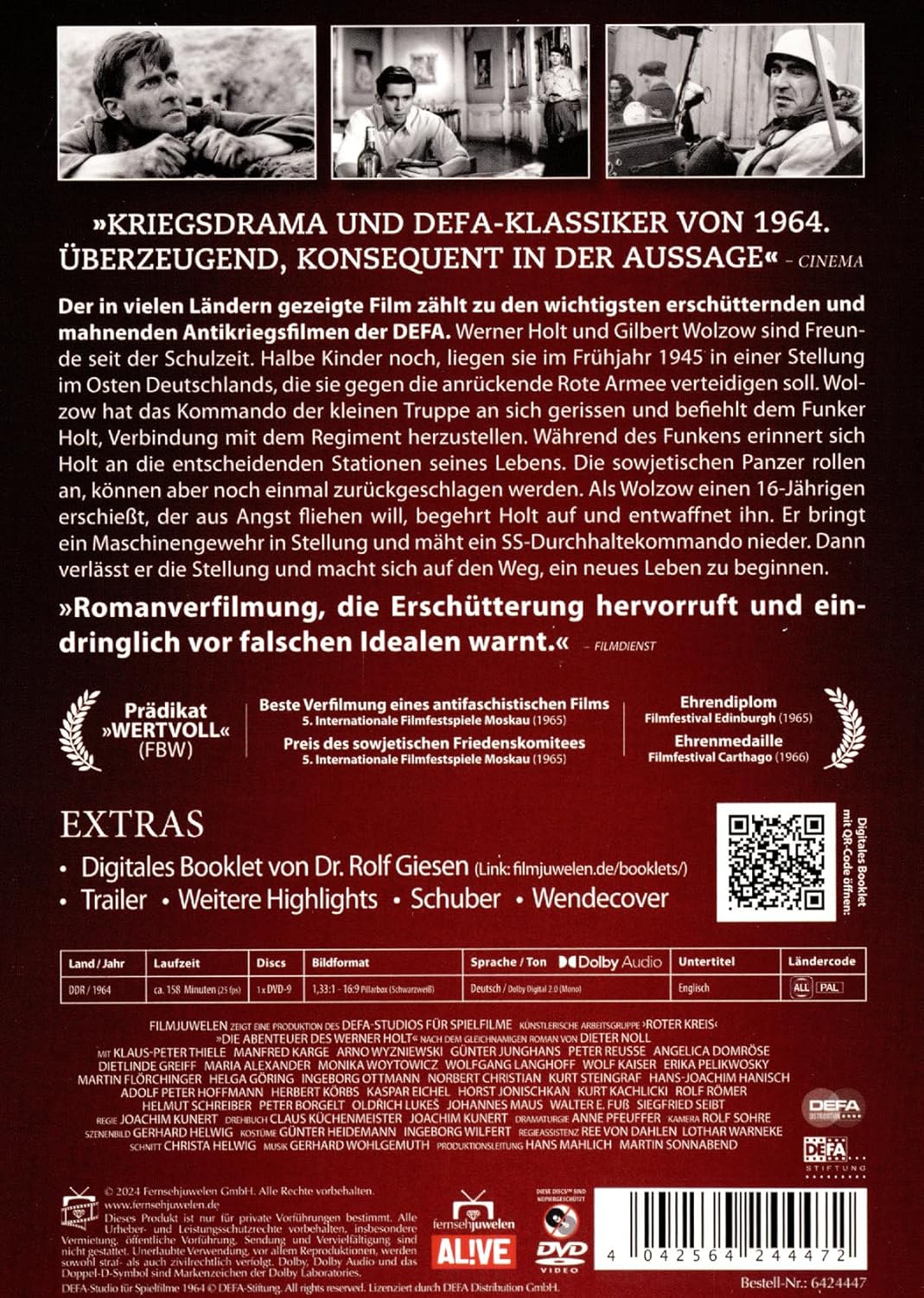 Die Abenteuer des Werner Holt (DEFA Filmjuwelen
