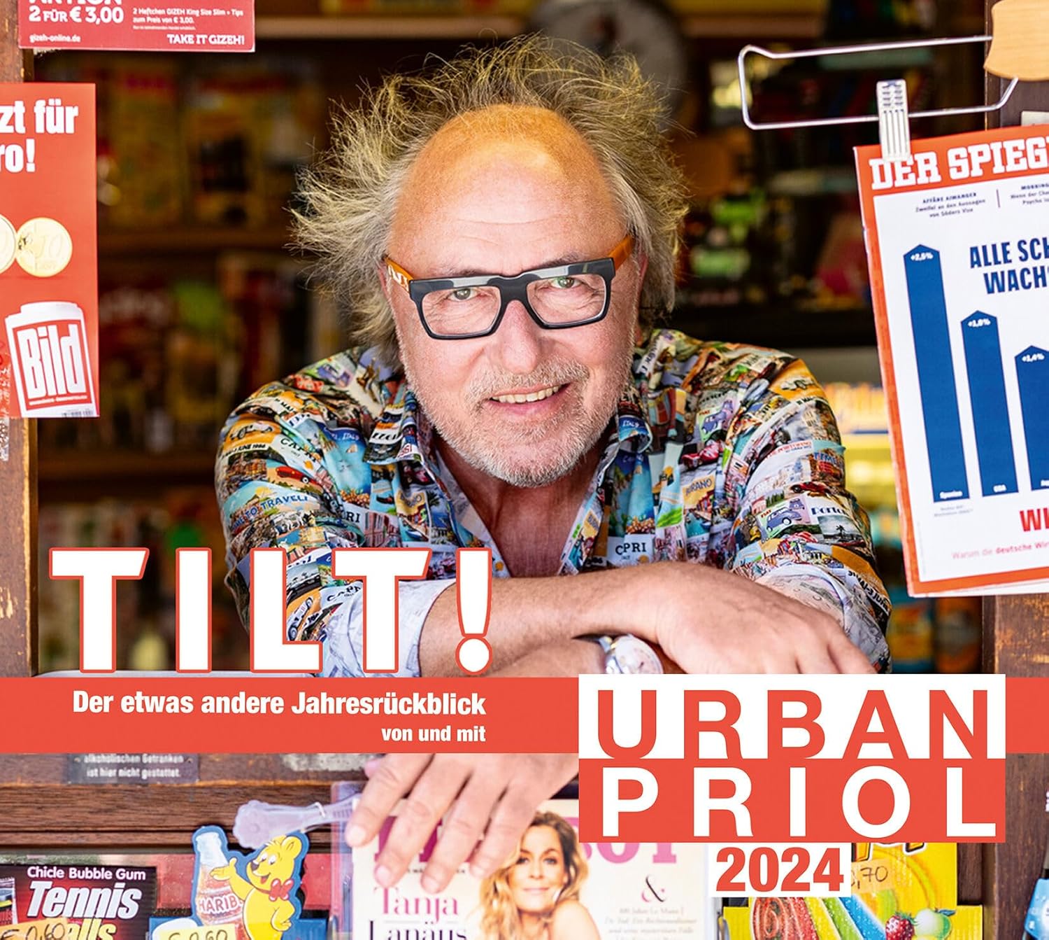 PRIOL, URBAN - TILT! 2024 - DER ETWAS ANDERE JAHRESRUCKBLICK VON UND MIT URBAN PRIOL