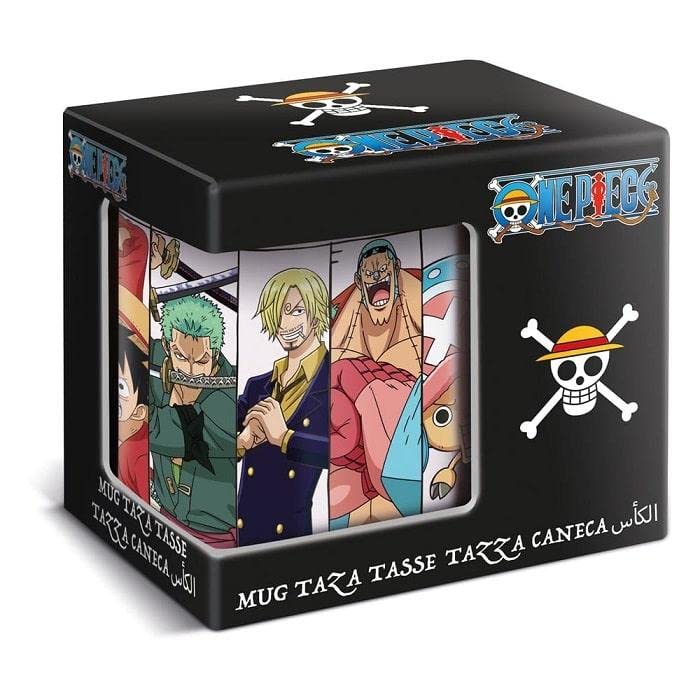 Taza cerámica 325ml Crew Battle One Piece