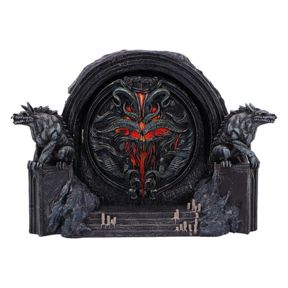 Nemesis Now Diablo IV Hells Gate Box 15,5 cm, resina, nero, licenza ufficiale Diablo Merchandise, scatola per accessori Diablo Gaming, piccolo vano portaoggetti, fusa in resina finissima, dipinta a