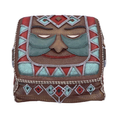 Nemesis Now Dungeons & Dragons - Borsa per dadi da 12 cm, in resina, colore marrone, con licenza ufficiale, piccolo vano portaoggetti, in resina di alta qualità, accuratamente dipinta a mano