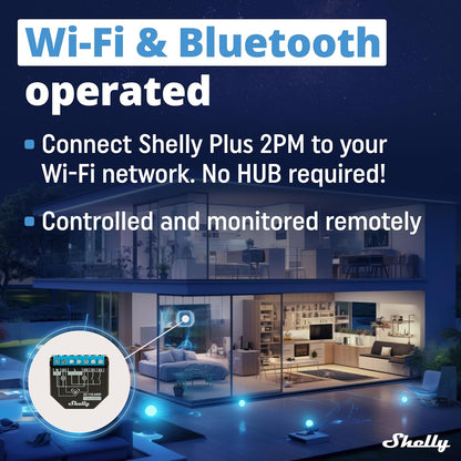 Shelly - Plus 2Pm (Dual Pack) - Elevate Your Smart Home Experience
