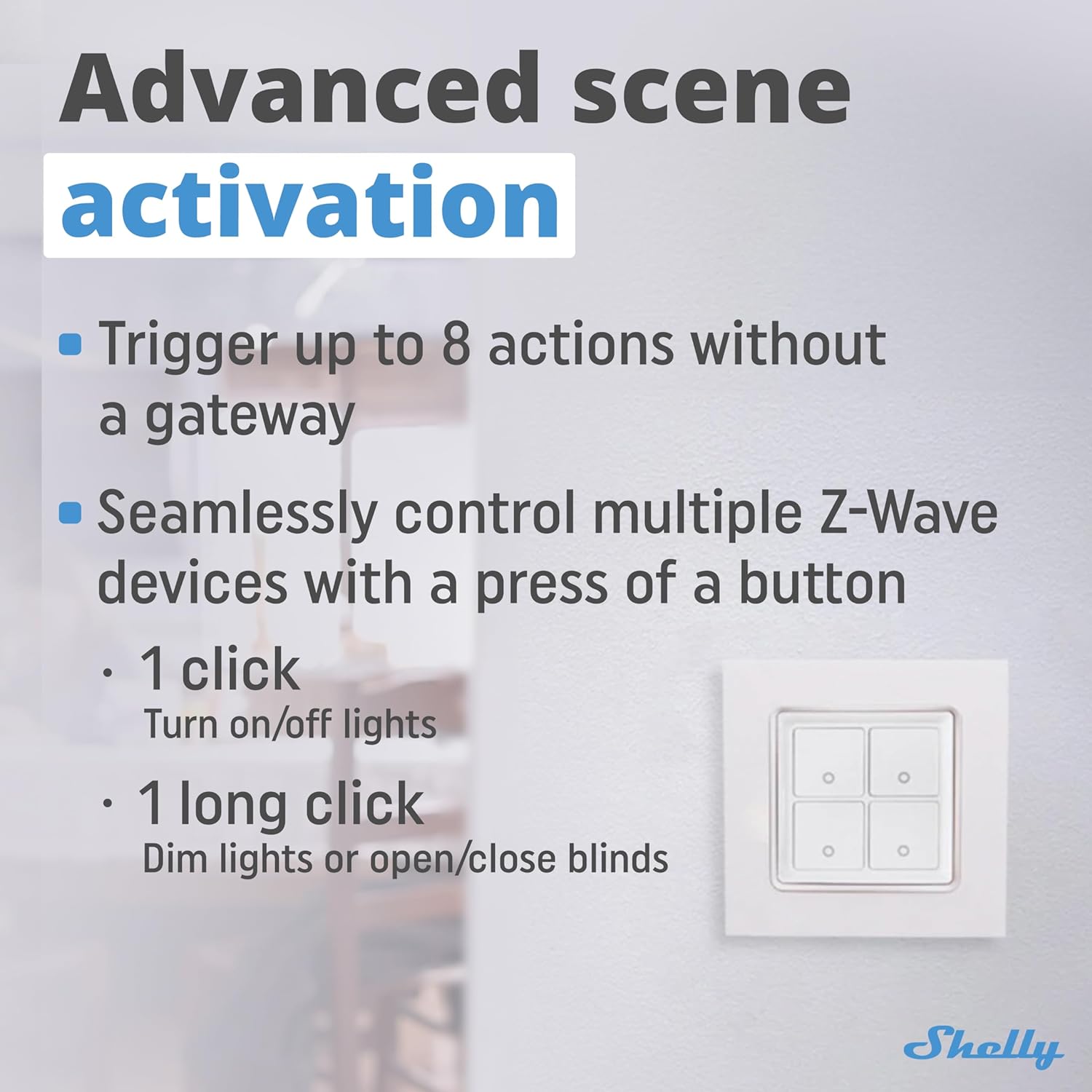 Shelly-Qubino-Wave-I4 Smart Home Solution