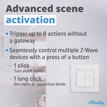 Shelly-Qubino-Wave-I4 Smart Home Solution
