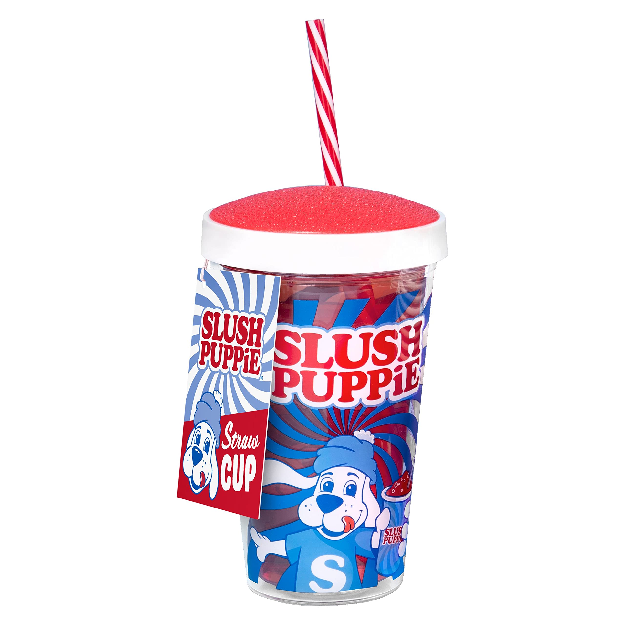 Slush Puppie Cup & Bendy Straw