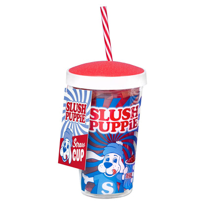 Slush Puppie Cup & Bendy Straw