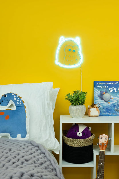 Squishmallows - Winston Neon Wall Light - Blue