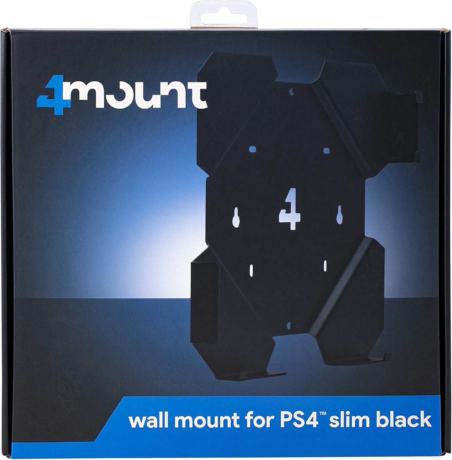 4Mount - Wall Mount For Ps4 Slim - Black