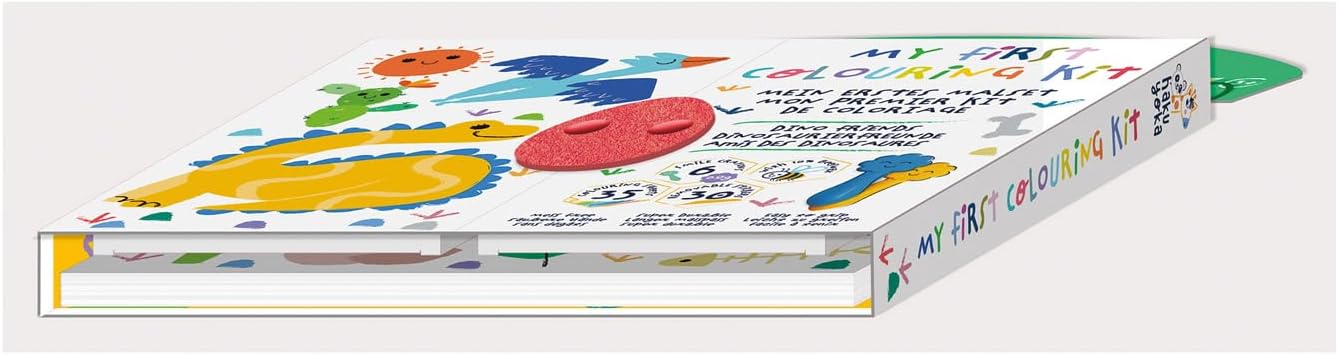 Haku Yoka My First Colouring Kit dinosaurus