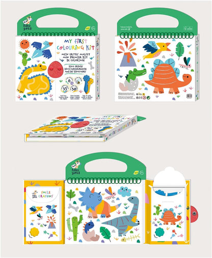 Haku Yoka My First Colouring Kit dinosaurus