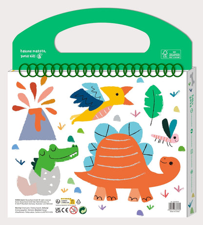 Haku Yoka My First Colouring Kit dinosaurus