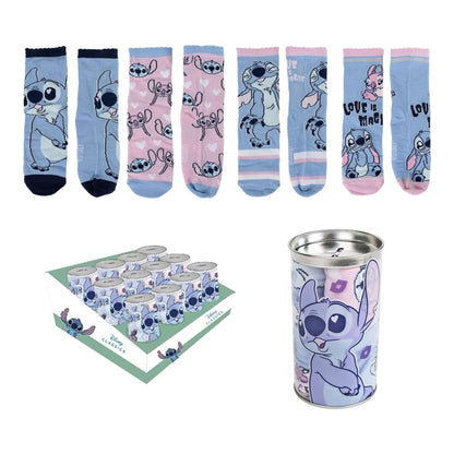 Stitch - 4 Pack of Socks Size 31/34