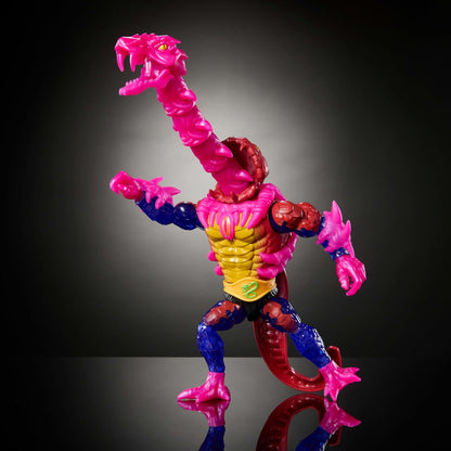 Masters of Universe Origins Turtles of Grayskull Rattlor Reptile Wars Posable Action Figure, Teenage Mutant Ninja & MOTU Crossover Villain Toy