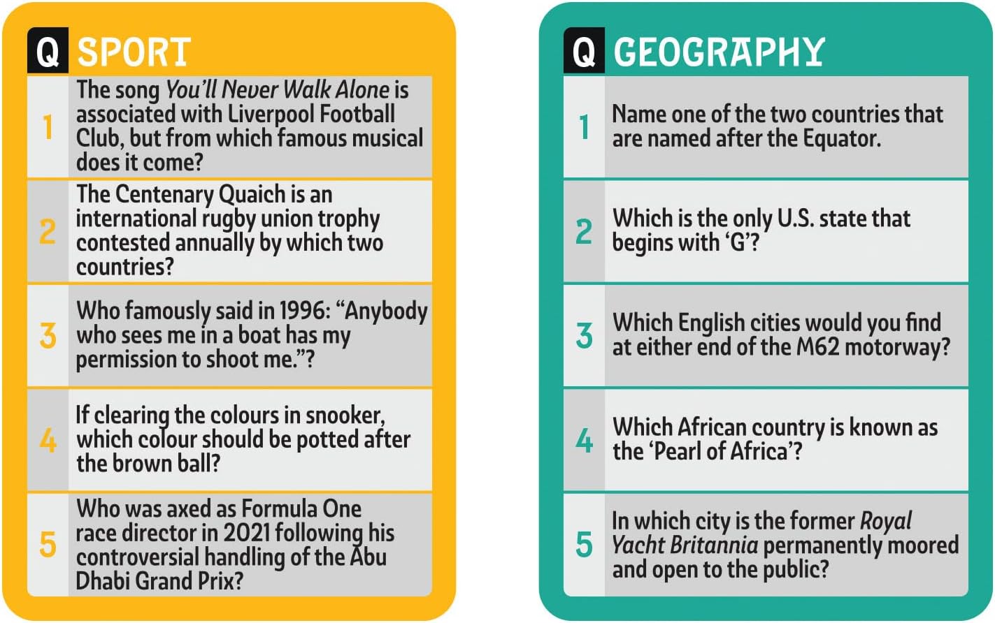 CHEATWELL GAMES The White Hart Pub Quiz - 400 Questions Across Every Category Imaginable - Comes With Answer Pad & Pencils - Ages 14+