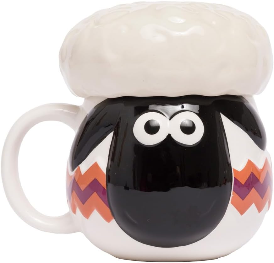 Shaun The Sheep Mug with Lid