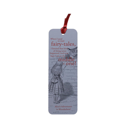 Half Moon Bay Alice in Wonderland Paper Bookmark | Book Markers for Women & Teacher | Alice in Wonderland Gifts & Gifts for Book Lovers | Reading Accessories & Bookish Gifts