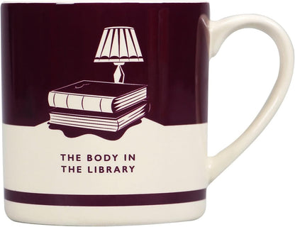Agatha Christie - Everyday Mugs - Agatha Christie Mug - The Body In The Library