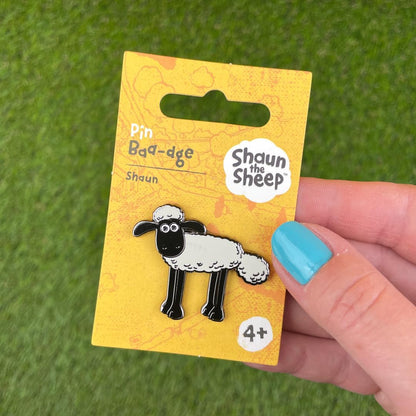 Pawprint Family | Shaun Standing Enamel Pin Badge | Shaun the Sheep Official Merchandise