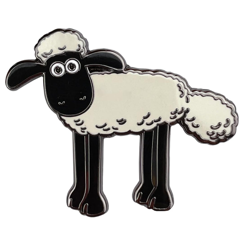Pawprint Family | Shaun Standing Enamel Pin Badge | Shaun the Sheep Official Merchandise