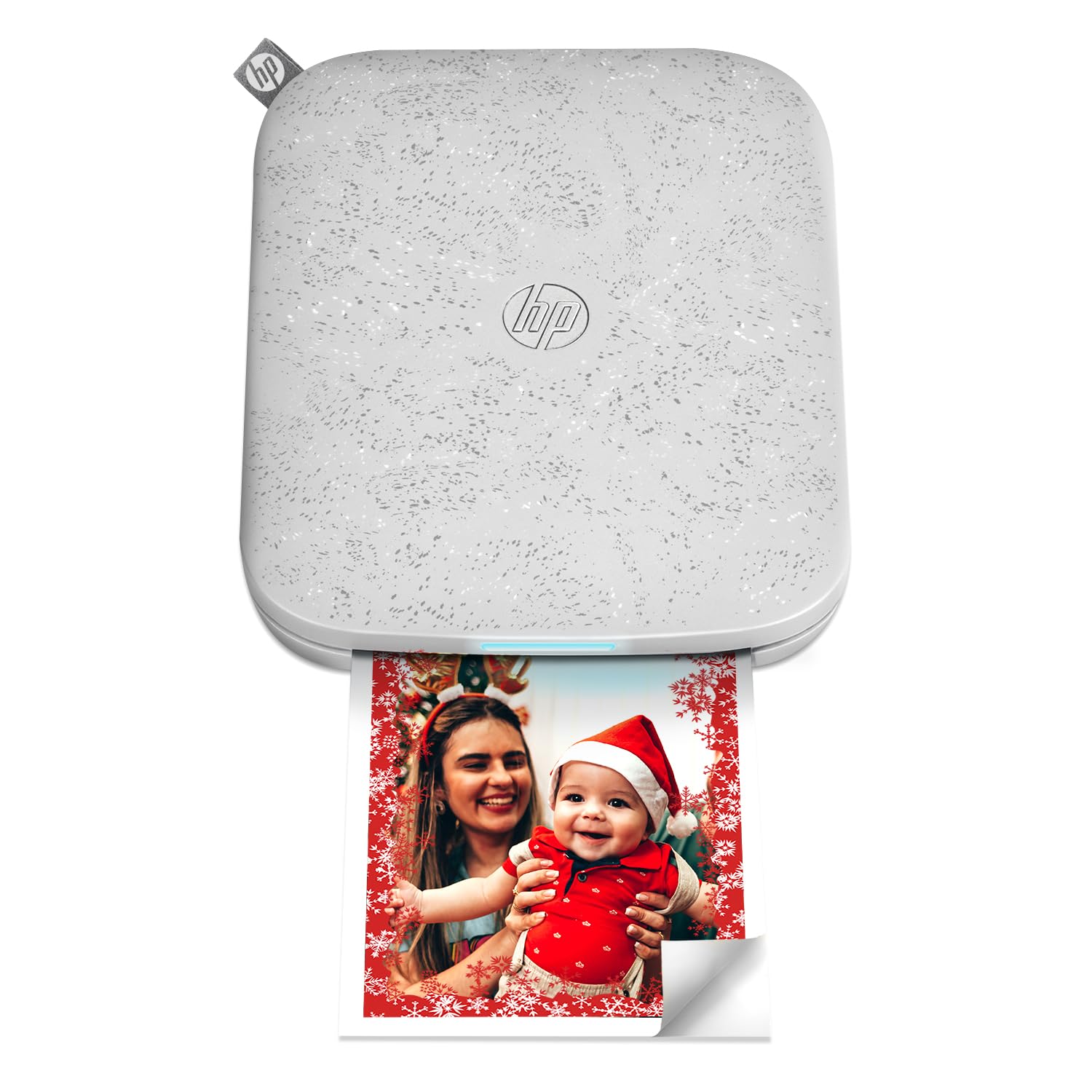 HP Sprocket Imprimante Photo instantanée 3x4+Lot de 50 Feuilles de Papier Photo
