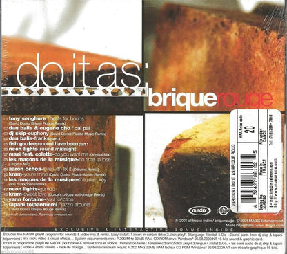 Do It As: Brique Rouge: Selected & Mixed By Ludovic Llorca & David Duriez