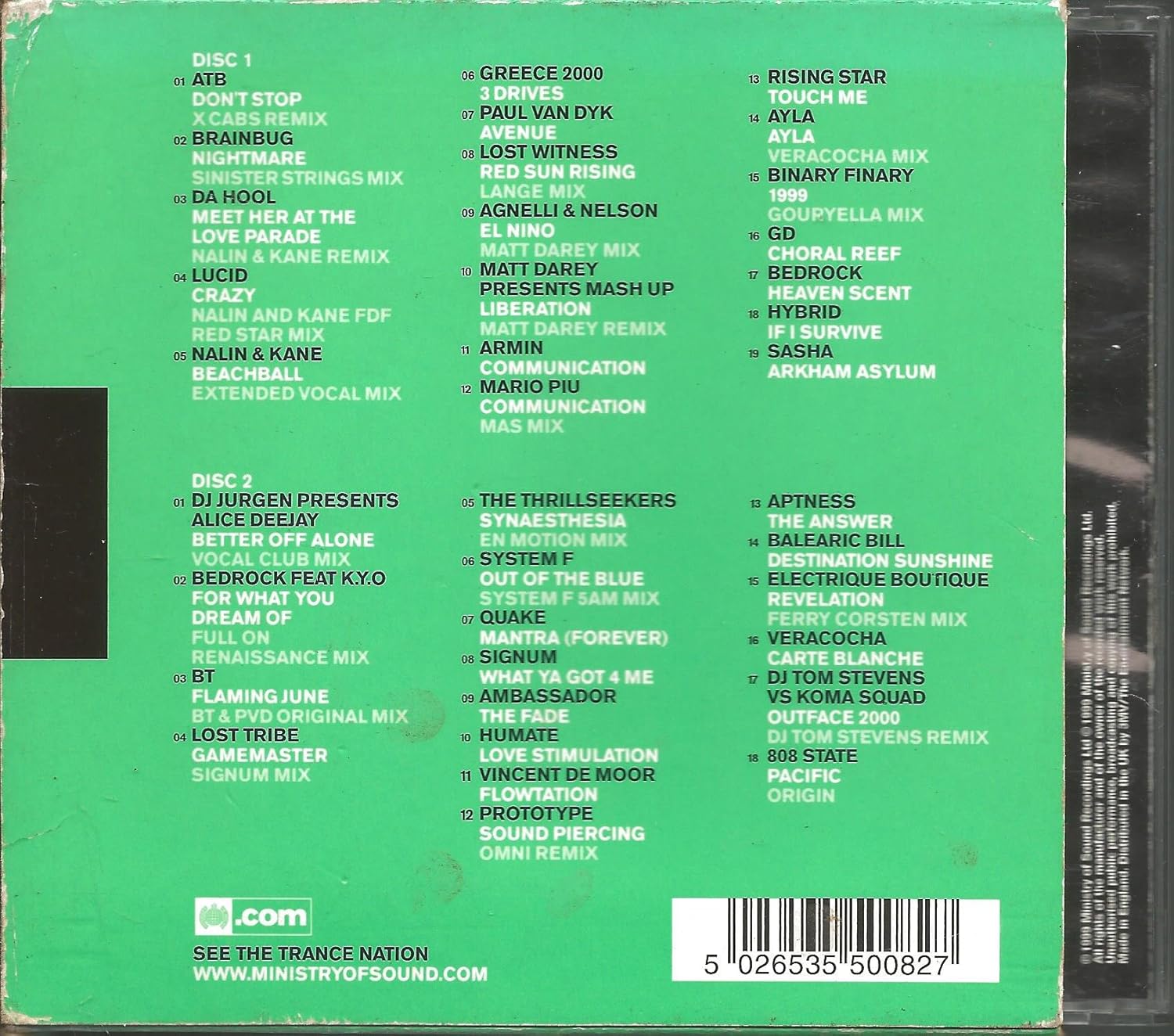 Ministry of Sound: Trance Nation 2