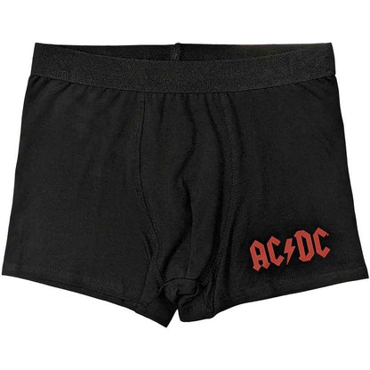 Rock Off officially licensed products AC/DC 'Logo' (Black) Unisex Boxer Shorts